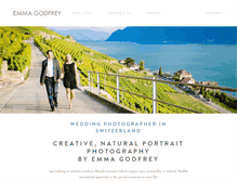 Tablet Screenshot of emmagodfrey.com
